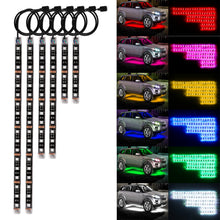 Load image into Gallery viewer, RGB Vioce Control LED Car Motorcycle Glow Lights