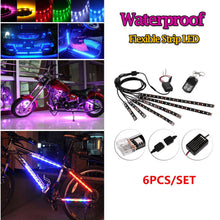 Load image into Gallery viewer, RGB Vioce Control LED Car Motorcycle Glow Lights